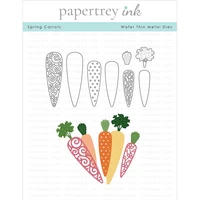 2022 spring easter carrots cutting dies diy craft wax paper greeting cards diary album scrapbooking decoration embossing molds