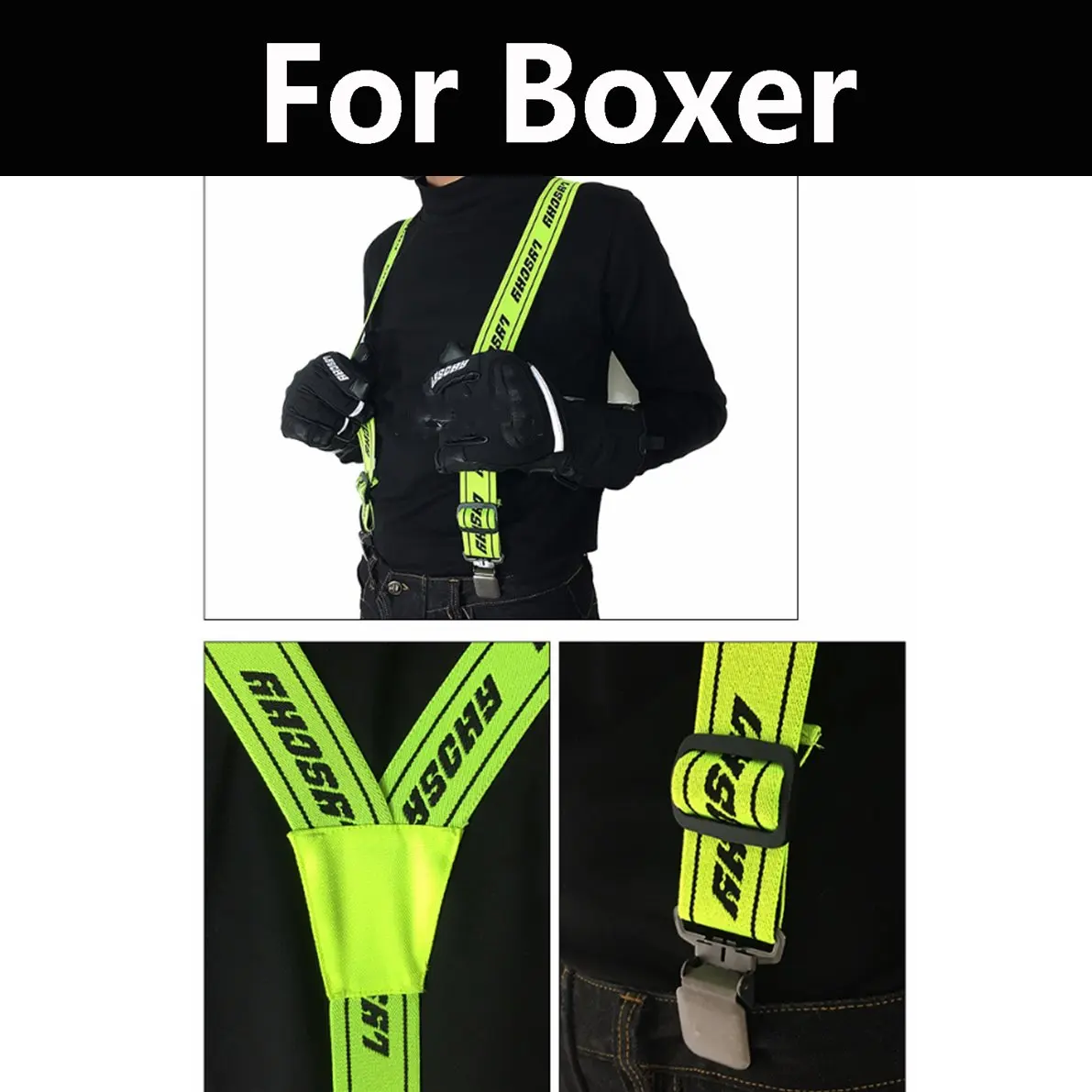 

Высокоэластичные подтяжки, подтяжки для гоночных брюк, подтяжки для боксера BA737, Гладиатор, мотоцикл SSR