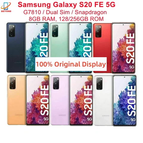 Смартфон Samsung Galaxy S20 FE 5G, 8/128ГБ, global, Б/у