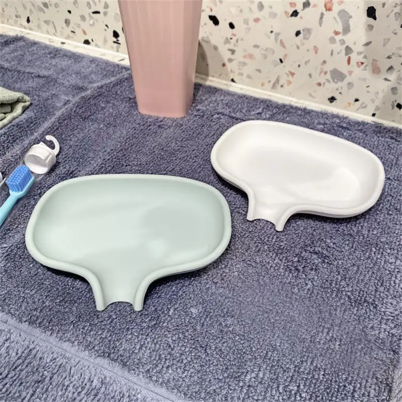 

Kitchen Sponge Storage Rack Multifunctional Non-slip Soap Dispenser Silicone Soap Dish Bathroom Supplies Drainage Soap Box Home