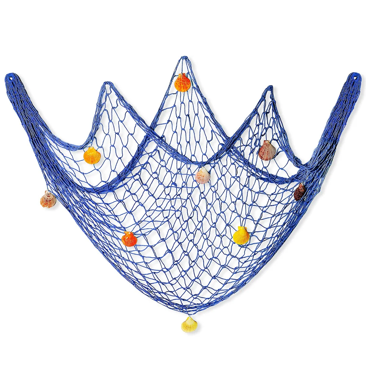 

Декоративная хлопковая рыболовная сеть, морская рыболовная сеть, декор с морскими ракушками, Настенный декор, декоративная сеть для рыбалк...