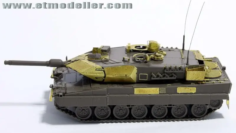 ET Model 1/72 E72-002 Modern German Leopard 2 A5 Detail Up part For REVELL 03105