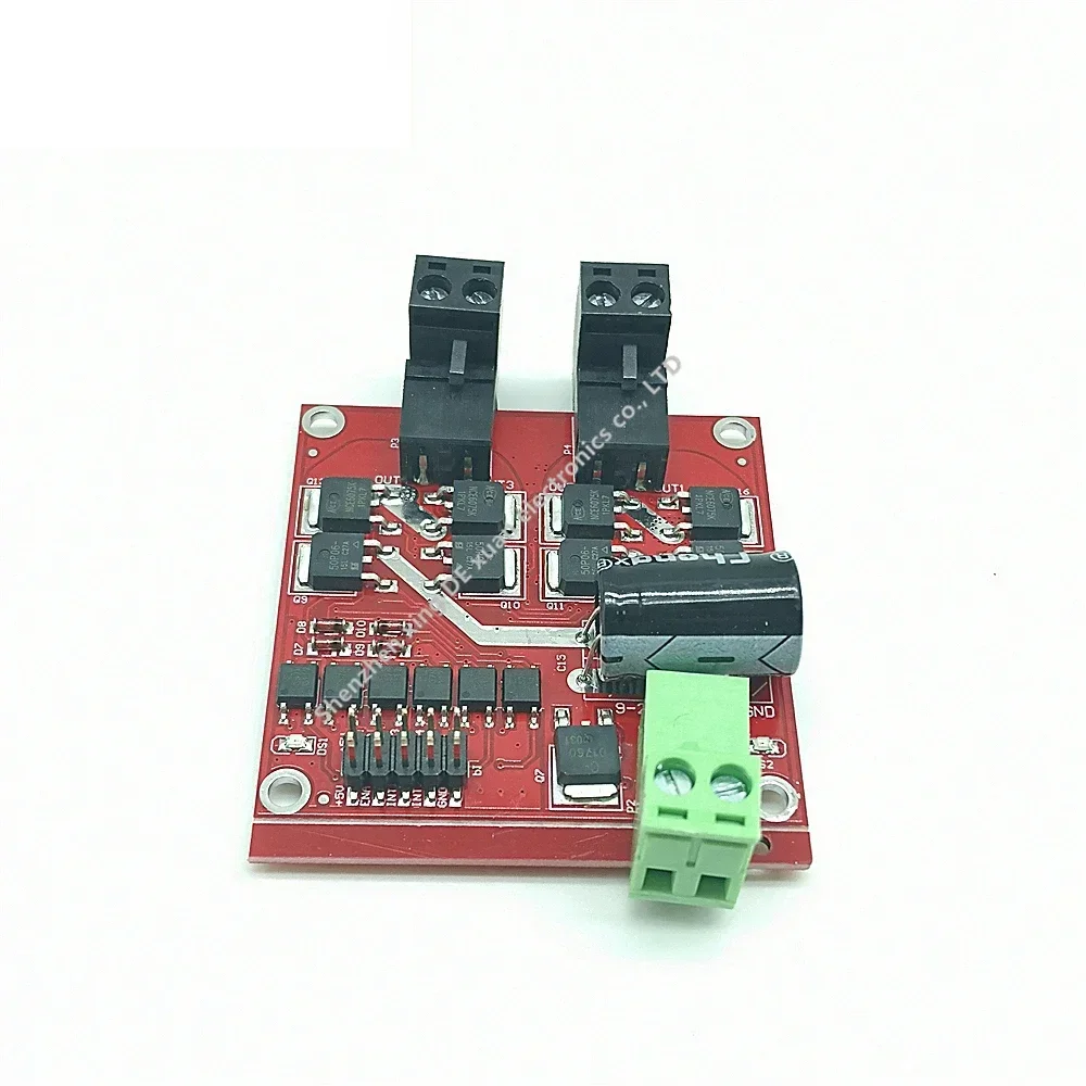 Двухканальный модуль драйвера двигателя постоянного тока 160 Вт 7 А 12 В 24 H-мост L298