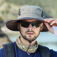 mens pastoral style new fisherman hat fashion outdoor sunscreen breathable fishing hunting hiking accessories shade nylon hat