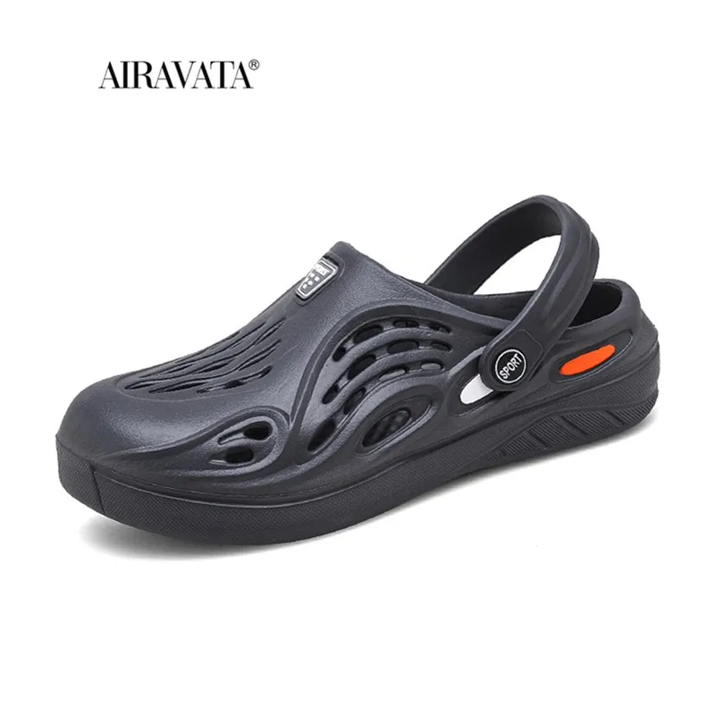 Casual Clogs Men Women Light Outdoor Beach Sandals Bathroom Shoes Simplicity Breathable Size 36-45