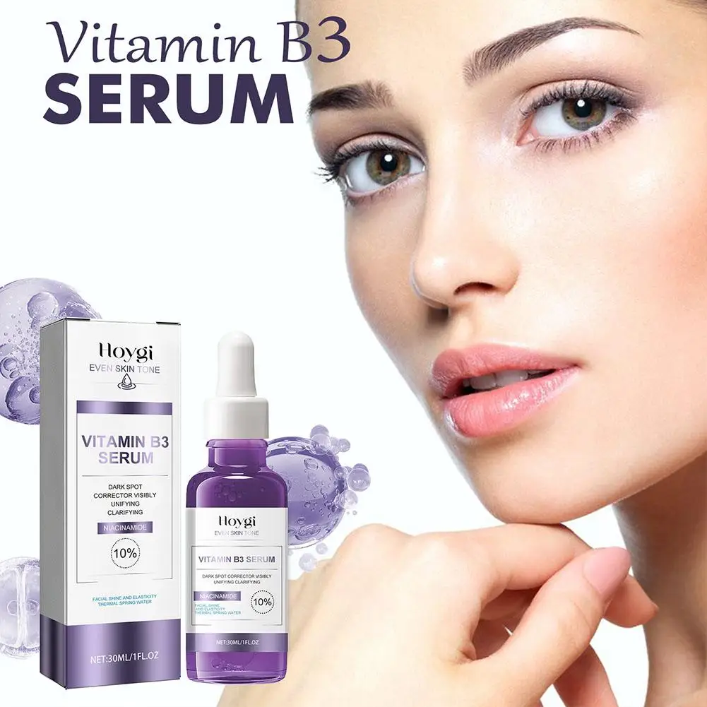 Эссенция для лица с витамином B3 корректор темных пятен осветляющая увлажняющая