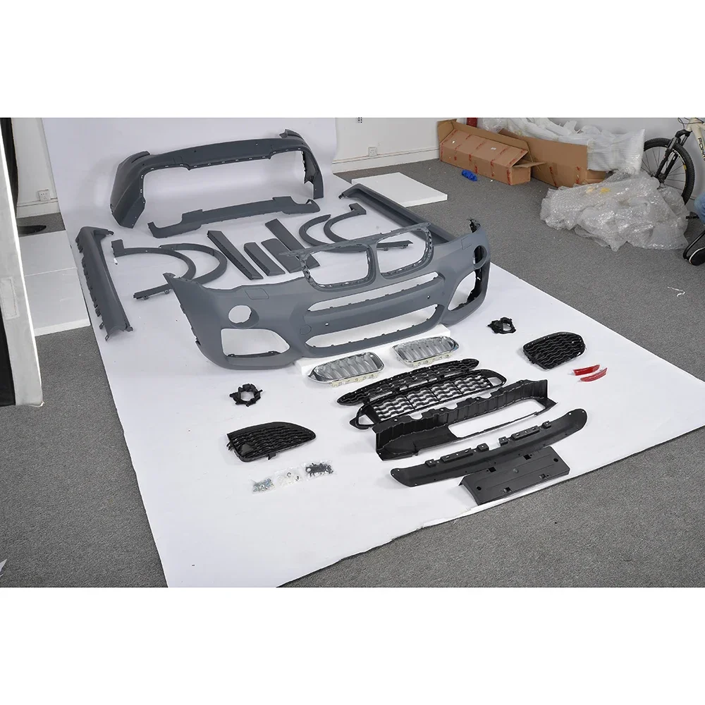 14-16 Пластиковый комплект кузова MSport для BMW X3 F25 xDrive20i 28i 35i Sport Utility 4-дверный