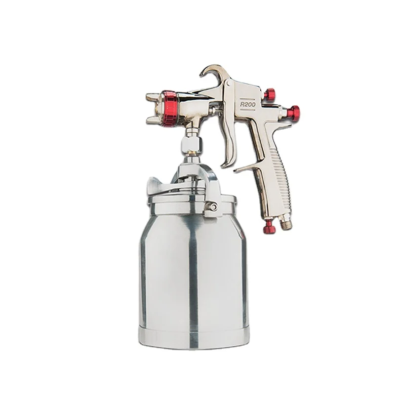 

Upgrade AEROPRO Spray Gun Air Brush Suction Feed 1000cc Paint Cup Industrial Painting Gun For Furniture Auto Base Painting