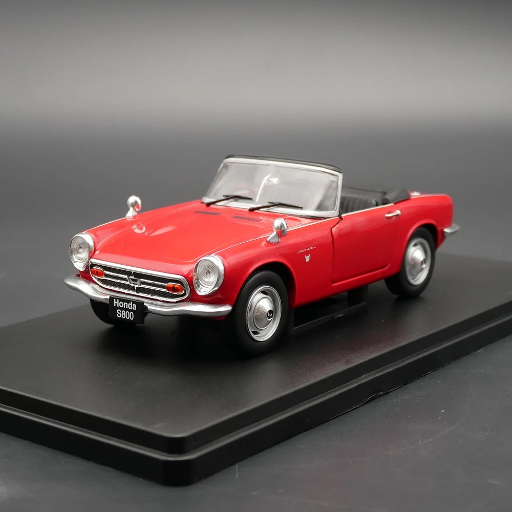 

Масштаб 1:24, Honda S800 1966, модель автомобиля из сплава, коллекция игрушек