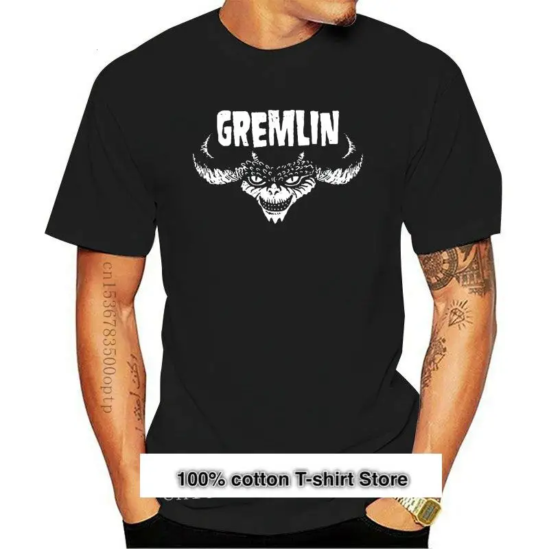 

Camiseta de Gremlin de los anos 80, camiseta de концерto Punk Rock N Roll Heavy Metal, Misfits Samhain