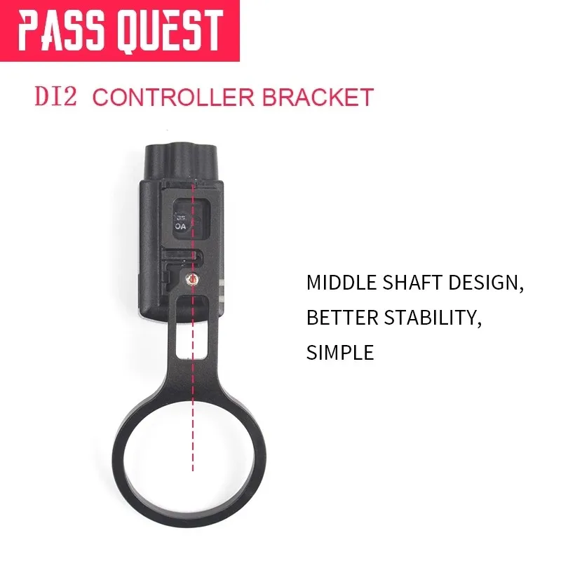 PASS QUEST 28.6mm 31.8mm Bike Holder Battery Mount For Giant OD2 Di2 Junction Bicycle Expand Controller Bracket Part
