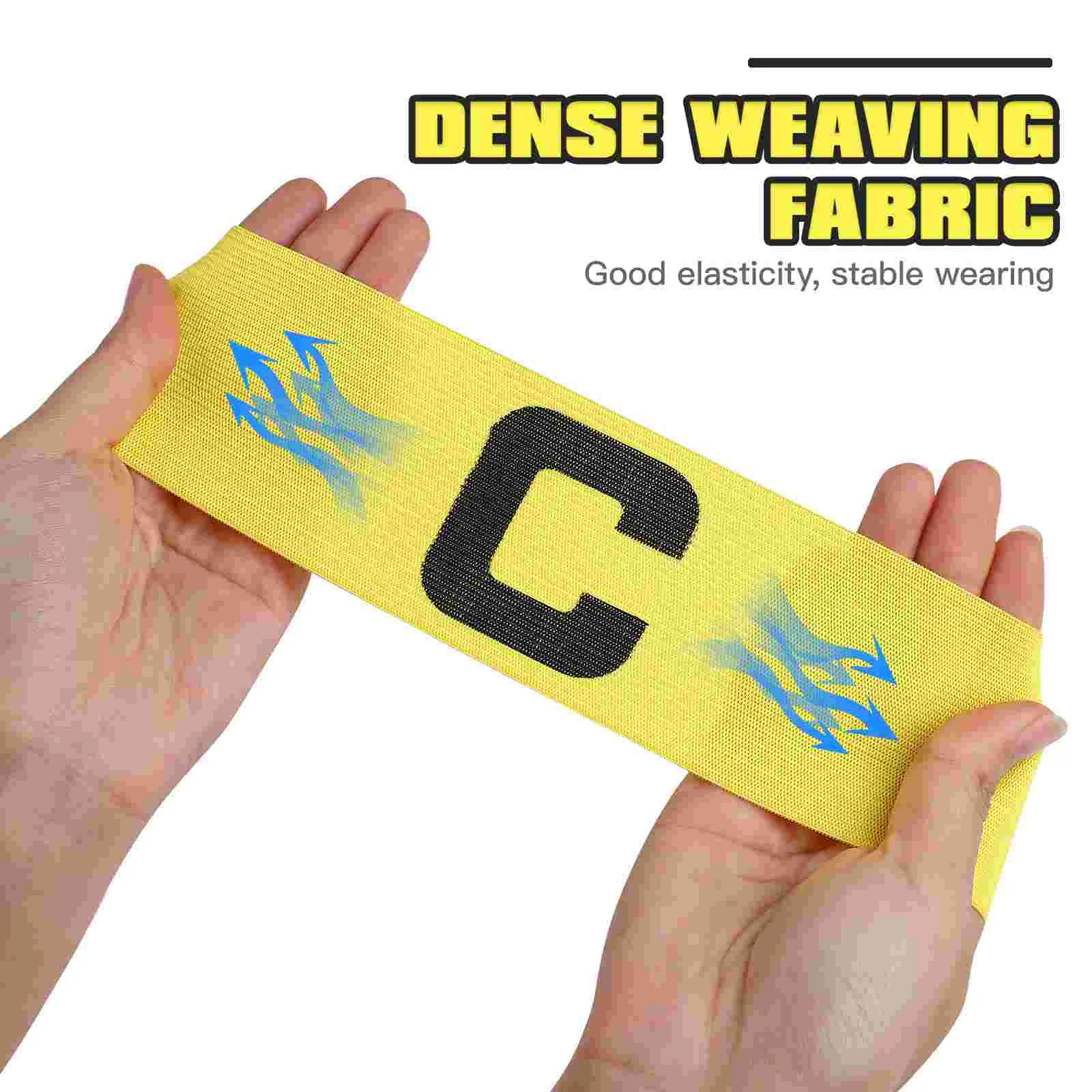 

Football Captain Armband Soccer Player Armband Adjustable Rugby Basketball Sport Player Band