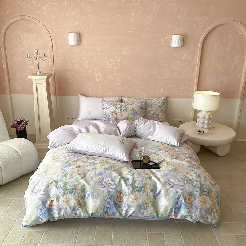 

SVETANYA Комплект постельного белья из хлопка 4 шт.