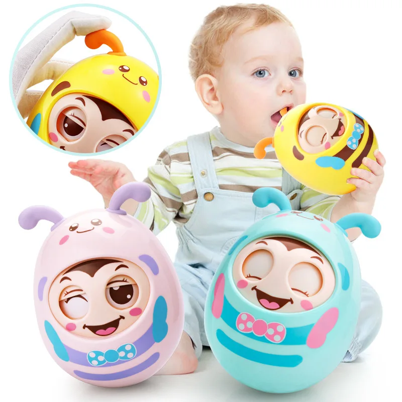 

Детская погремушка, мобильная кукла, колокольчик, мигание глаз, прорезыватель, игрушка, веселье для новорожденных, подарок, Детские месячные игрушки, детские интерактивные игрушки для детей