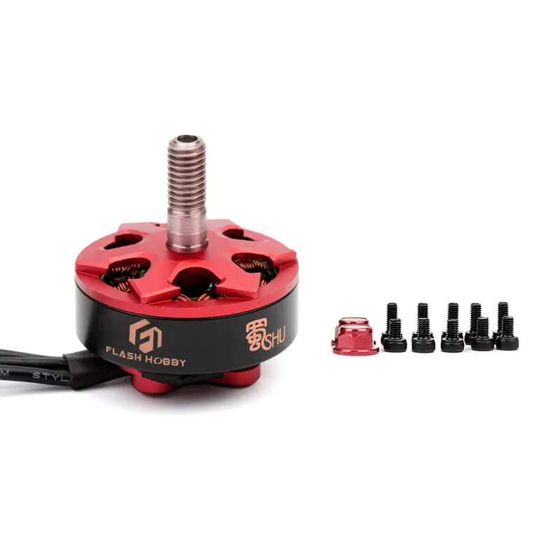 

4 шт. FlashHobby Samguk SHU 2306 1750KV 2500KV 2800KV 3-6S бесщеточный двигатель для FPV Freestyle 5-дюймовые дроны, запчасти «сделай сам»