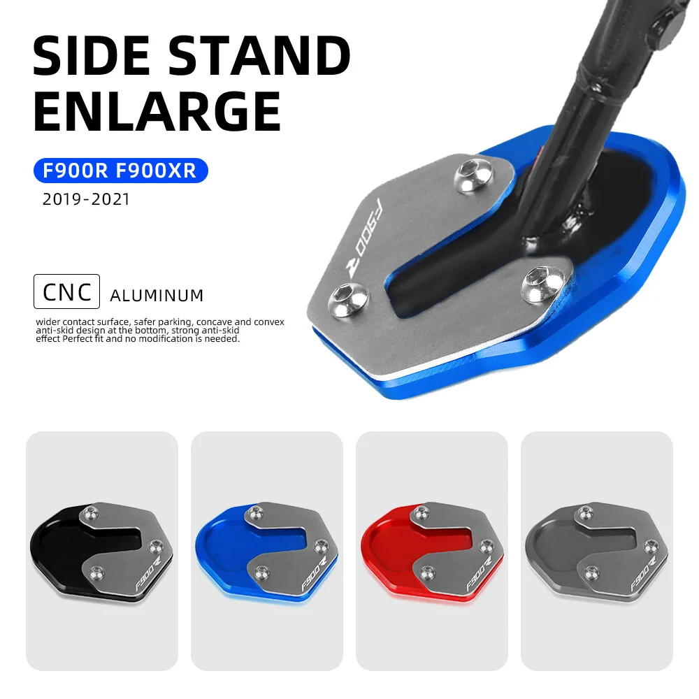 

Kickstand Foot Side Stand Extension Enlarger Pad Support Frame Plate For BMW F900XR F900R 2019 2020 2021 Motorcycle Accessories