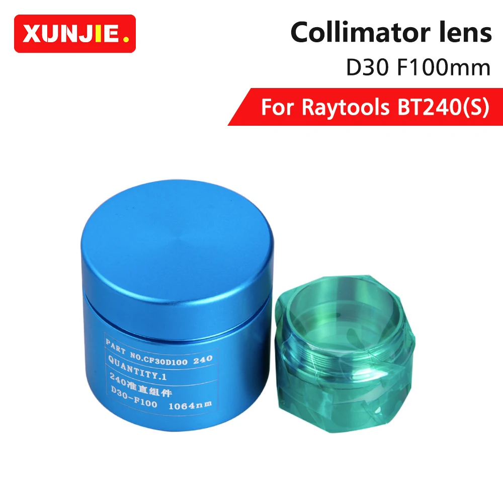 

Коллиматорная линза XUNJIE Raytools BT240S D30 F100/125 мм