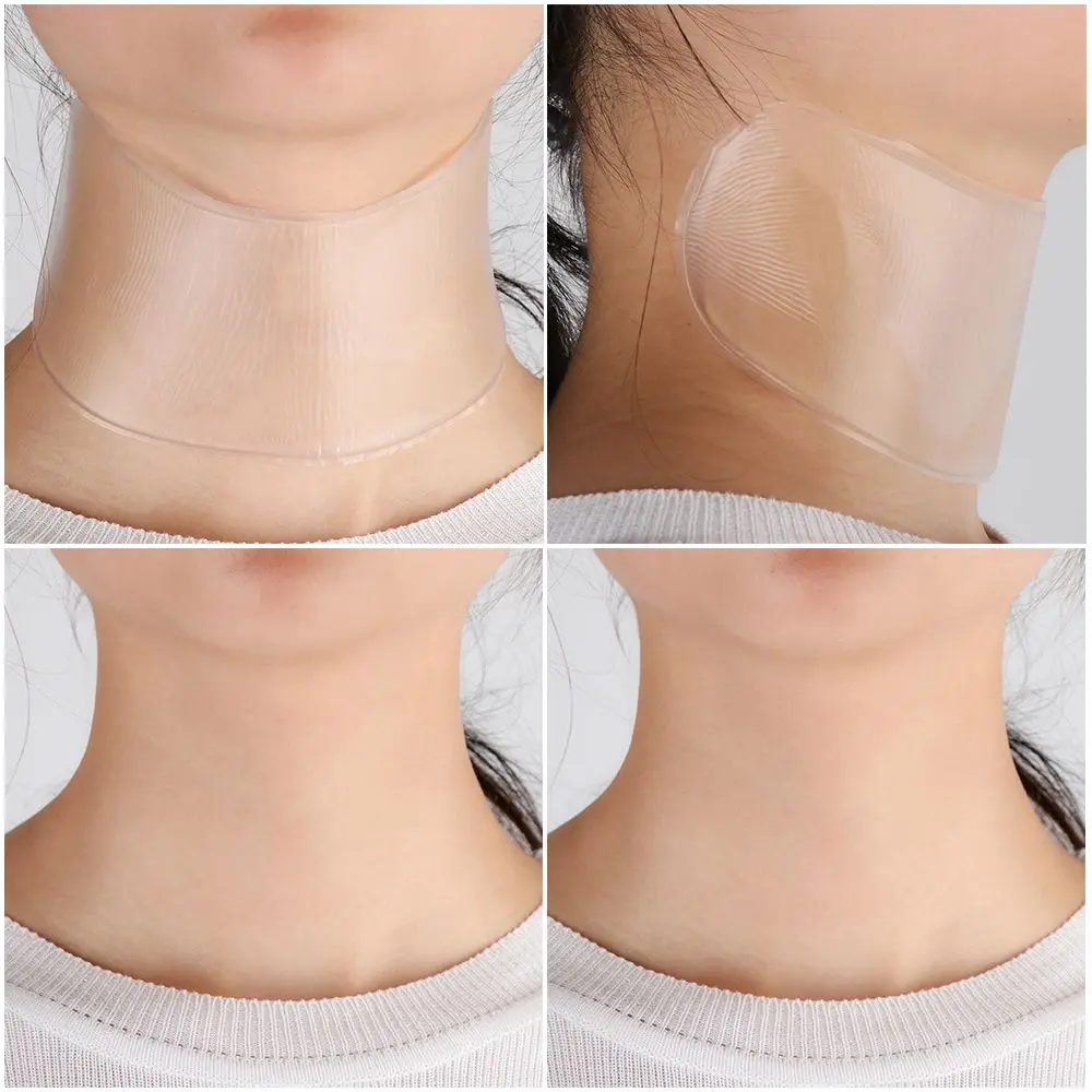 

NEW Reusable Extra-thin Silicone Care Neck Pad Neck Tape Wrinkle Pads for Neck Wrinkle Treatment Prevention Anti Wrinkle Remover