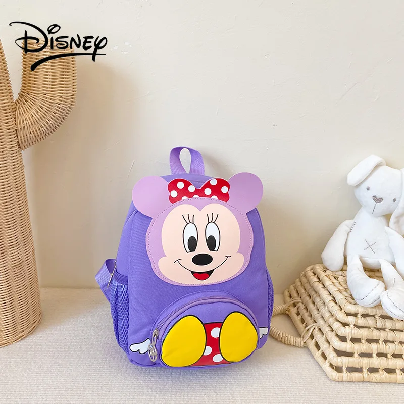 Disney's New Cute Children's Backpack Cartoon Kindergarten Mickey Mouse Schoolbag Men and Women Baby Travel Backpack