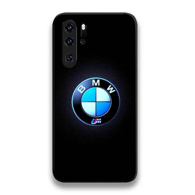 Роскошный автомобильный чехол M-Power для телефона BMW Huawei Mate 10 20 Lite Pro X Honor Play Y6 5 7 9 Prime