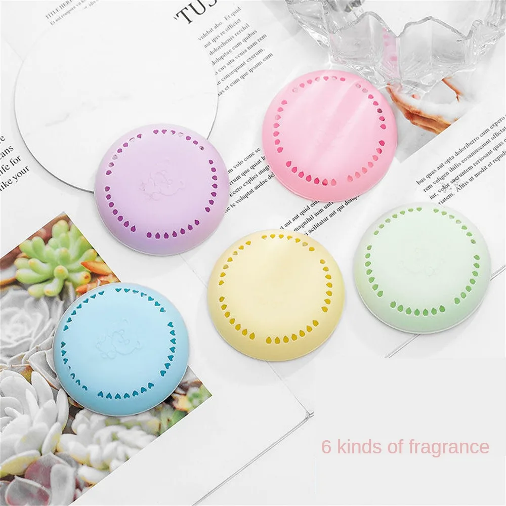 

Balm Prevent Mildew Aromatherapy Round Air Freshener Adhesive Aromatherapy Box Bathroom Supplies Vent Fragrance Lasting Solid