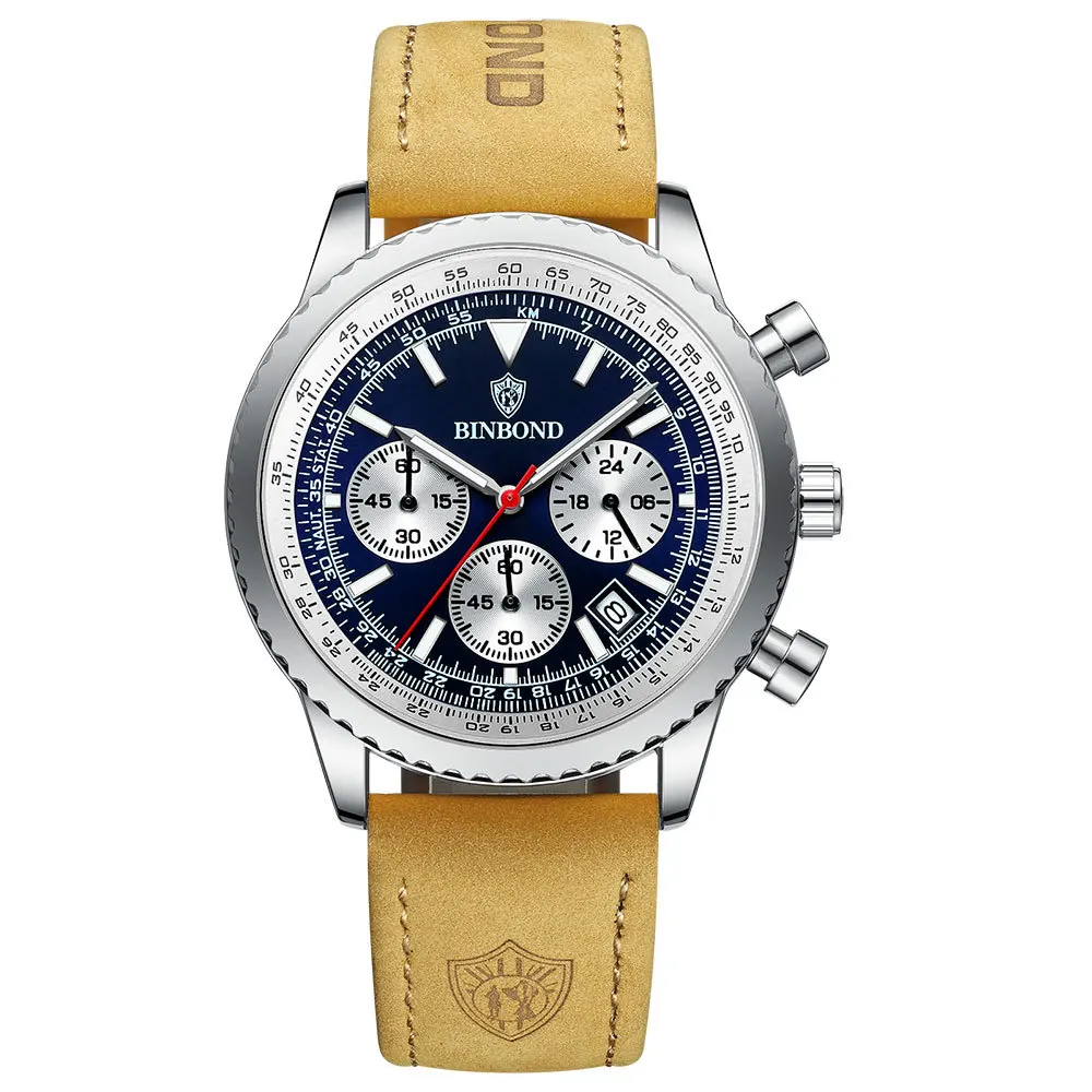 Ультратонкие мужские наручные часы с кожаным ремешком кварцевые