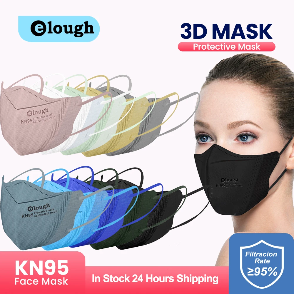 

Adult 3D Masks KN95 Face Mask FFP2 Mascarillas FPP2 Negras Masque FFP 2 Black FFP2MASK 4 Layers Protective Mascherina FFP2 Mask