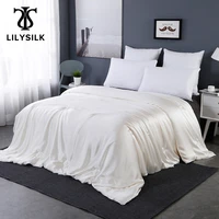 lilysilk comforter duvet all season silk covered 100 silk pure and natural long strand floss queen king free shipping