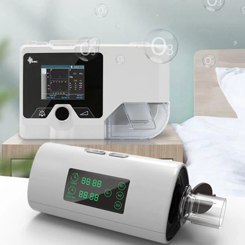 

Ozone disinfecter Cleaner Sanitizer Respiratory Breathing Machine Cleaner Disinfector with Connector Bag For Mask Tubing Cpap