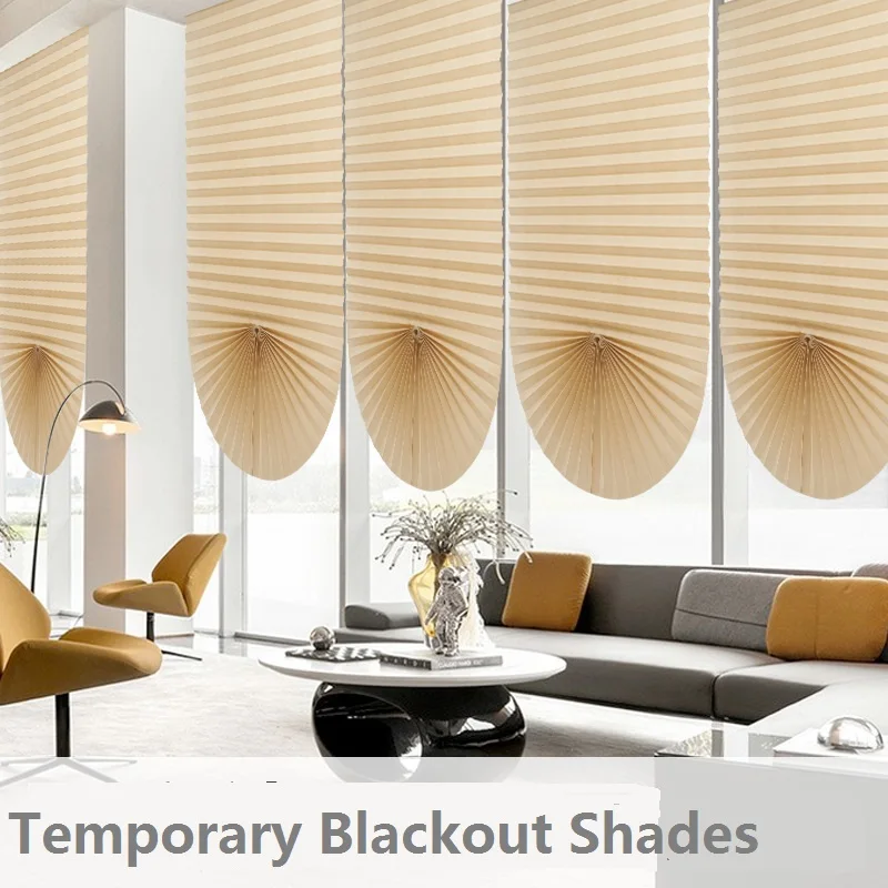Vertical Pleated Blinds Cordless Cellular Windows Shades Blackout Blinds For Windows Easy To Install