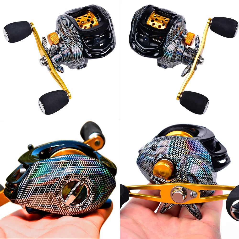 

PRO BEROS New Metal Droplet Wheel 18+1 Axis Road Subfish Line Wheel Micro Object Wheel Sea Fishing Wheel Wholesale