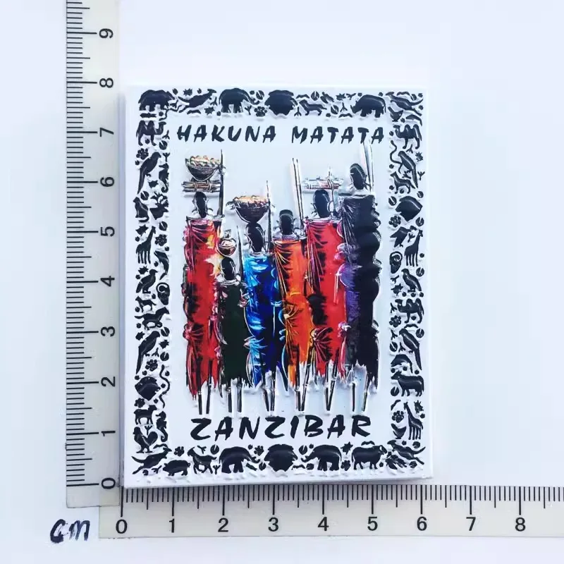 Танзания специальные туристические сувениры наклейки на холодильник магниты