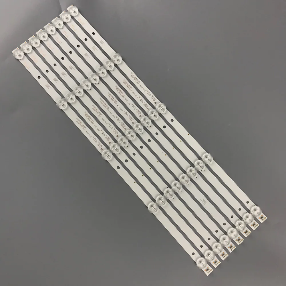 

8pcs 445mm ( 6V ) LED Strip CC02500D445V05 500C 5S1P 4X10 1210 For TH-LD50WE9 XYD50BALE-8815A LE-8822A 50A6 LE50U51A V500DJ4-QS1