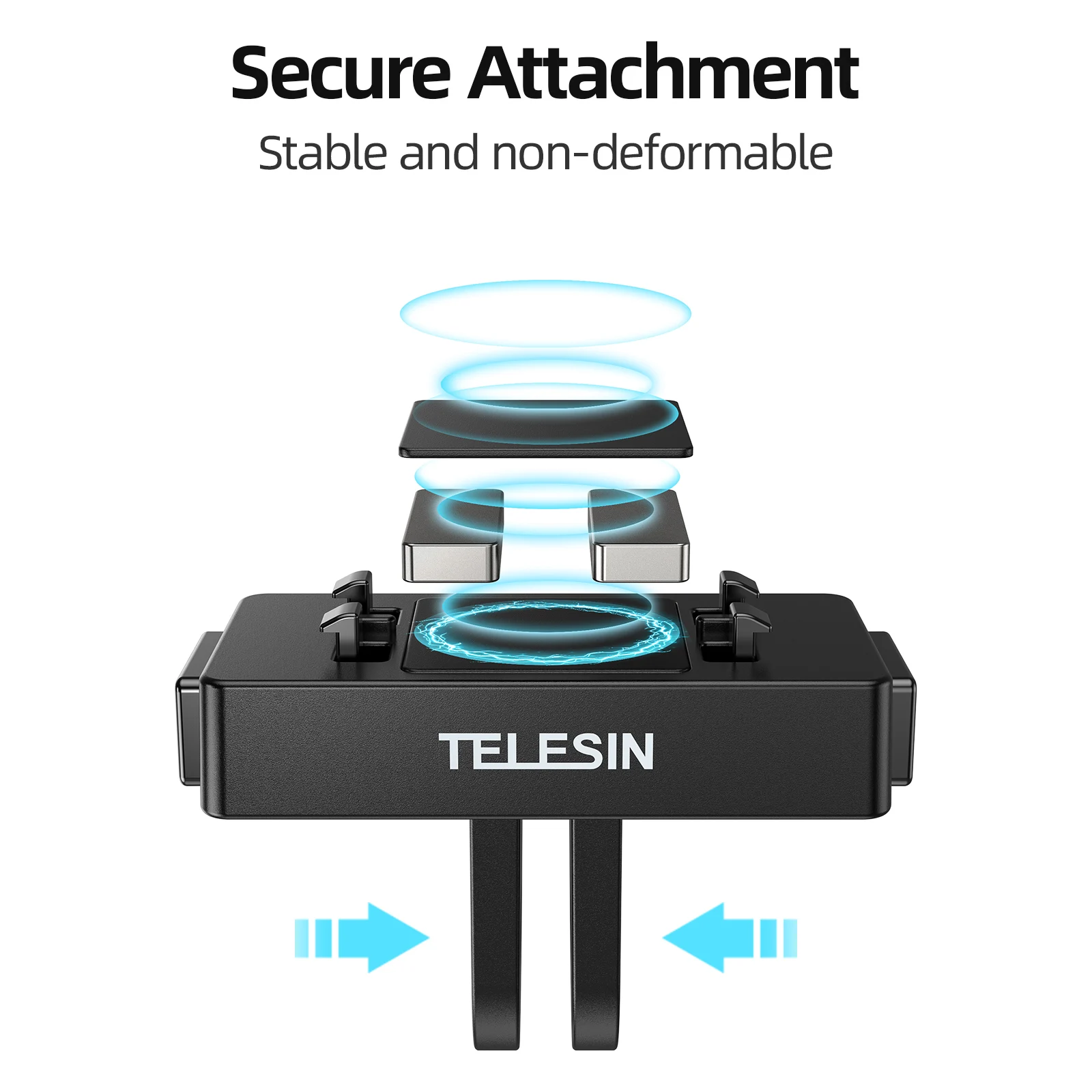 Магнитный адаптер TELESIN с двумя когтями аксессуары для экшн-камеры Insta360 Ace Pro Insta 360
