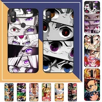 bandai japanese anime characters eyes phone case for redmi note 8 7 9 4 6 pro max t x 5a 3 10 lite pro