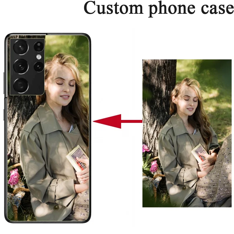 

Custom Personalized Add Your Own Photo Picture Phone Case Soft TPU For Samsung Galaxy F22 A22 M12 F12 F62 M62 M32 M42 F02S Cover