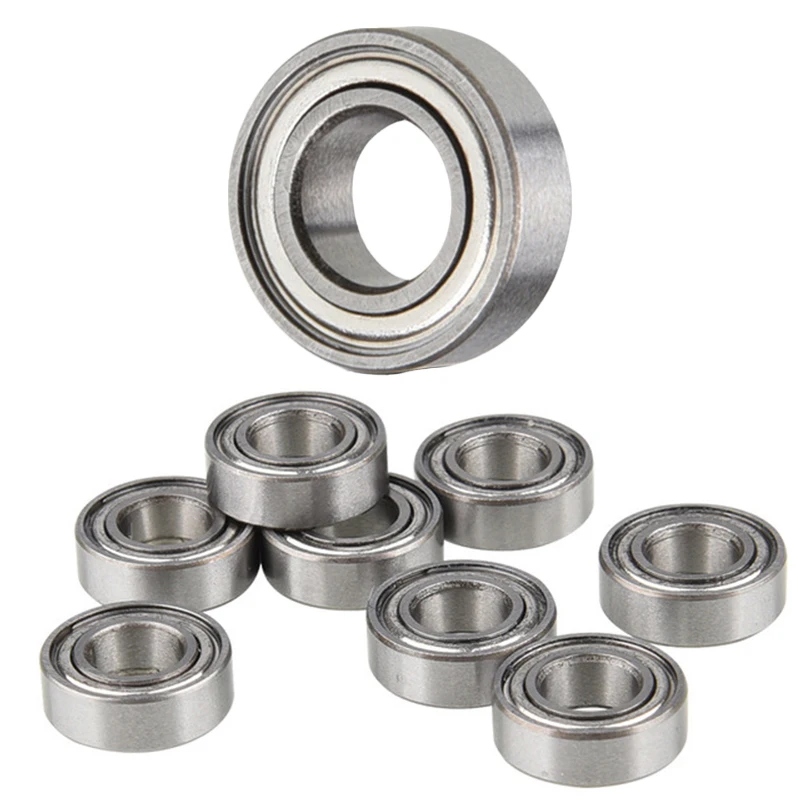 

10Pcs MR148ZZ Handle Bearings 8x14x4mm High Precision Deep Groove Ball Miniature Mini Bearings For Strong Drill Brush Handpiece