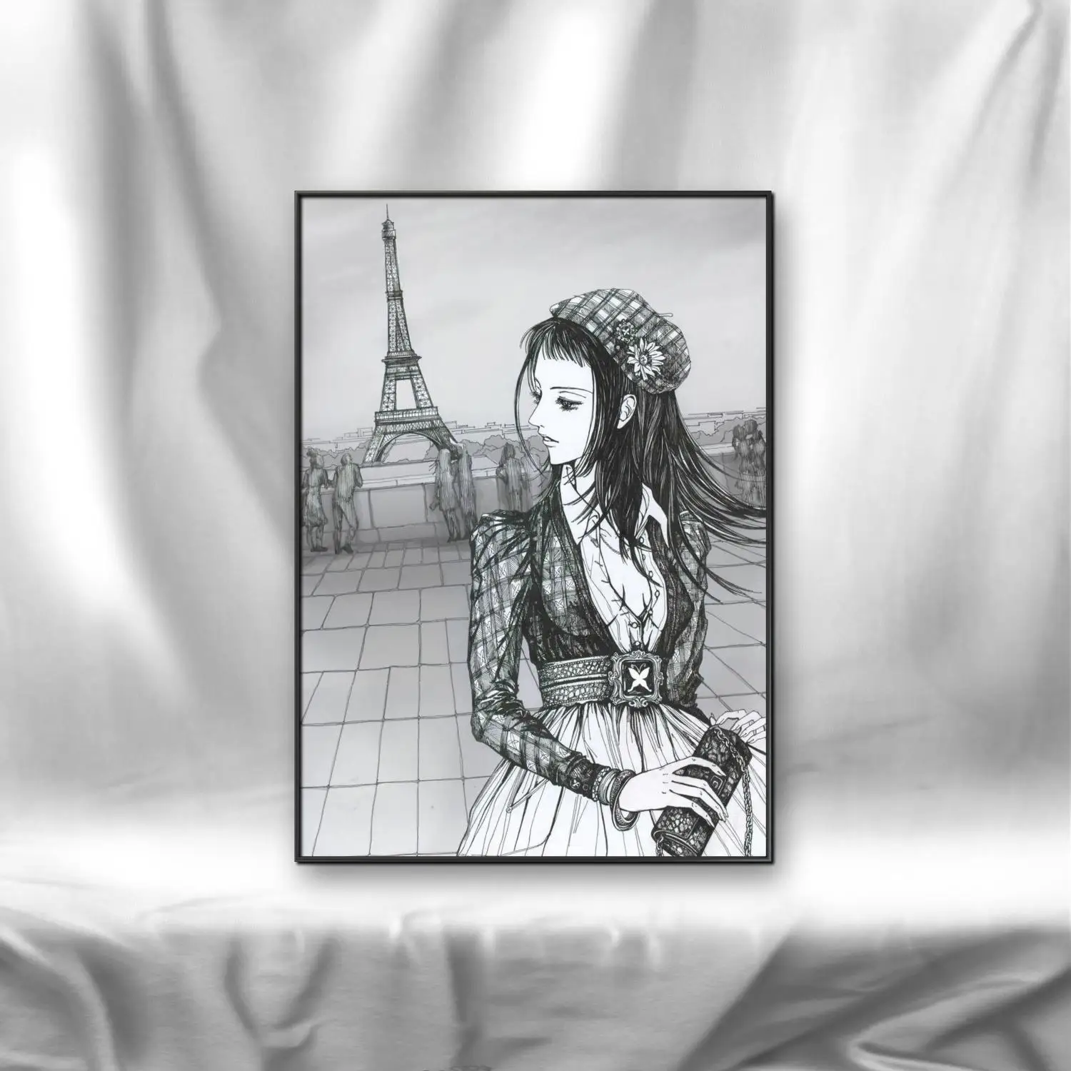 Фото Алмазная вышивка Paradise Kiss 5D: Манга-стиль Шоуджо, мозаика для декора стен в комнате девочки, домашний декор №2