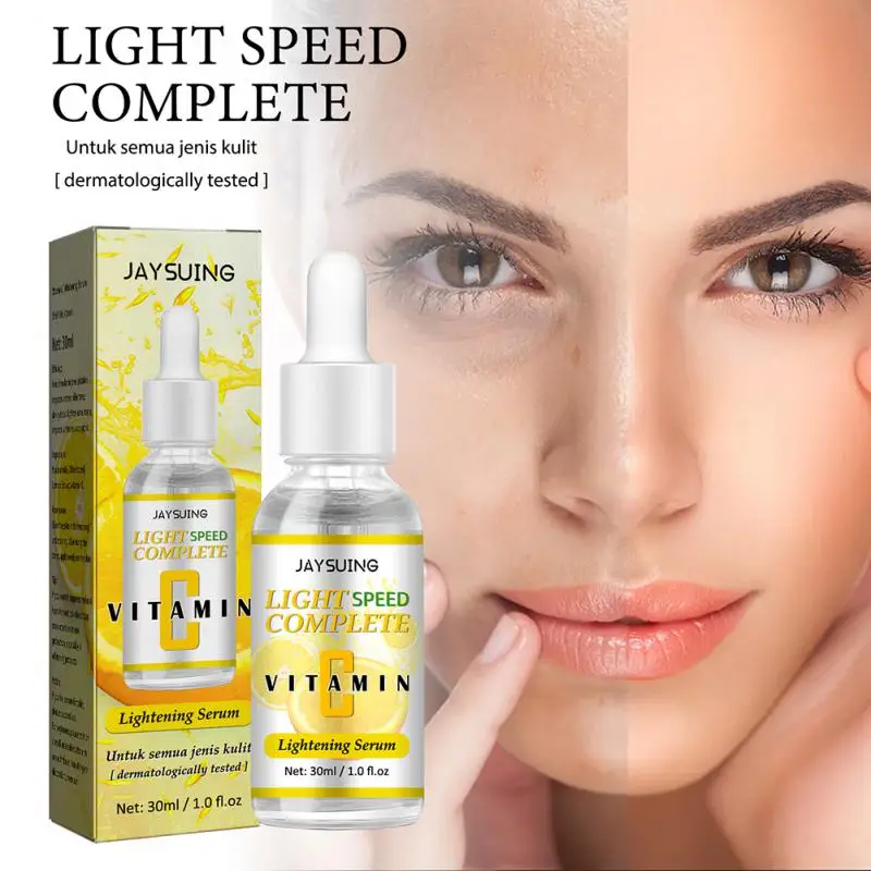 

30ml Vitamin C Fade Spot Serum Moisturizing Brightening Skin Tone Serum Fade Spots Essencial Liquid Beauty Face Treatments Care