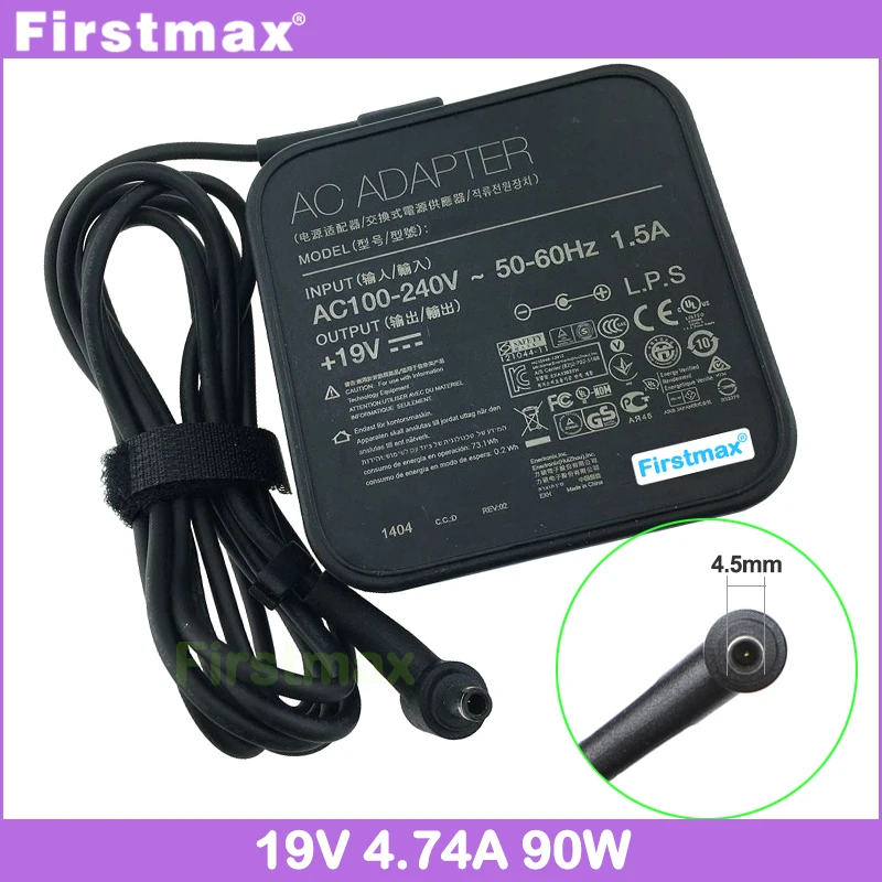 Фото Блок питания для ноутбуков Asus ZenBook BX51V UX51V U500V BX51VZ UX51VZ U500VZ UX51VZ UX51Z UP6502ZA, 19 в, 4,74 А, 90 Вт №1