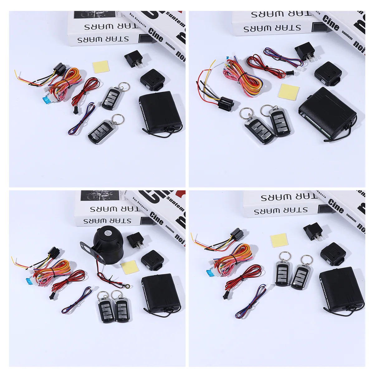 

Remote Control Cars Keychain Alarm Carcan Car Alarm Security Device Passive Keyless Entry Car Alarm Auto