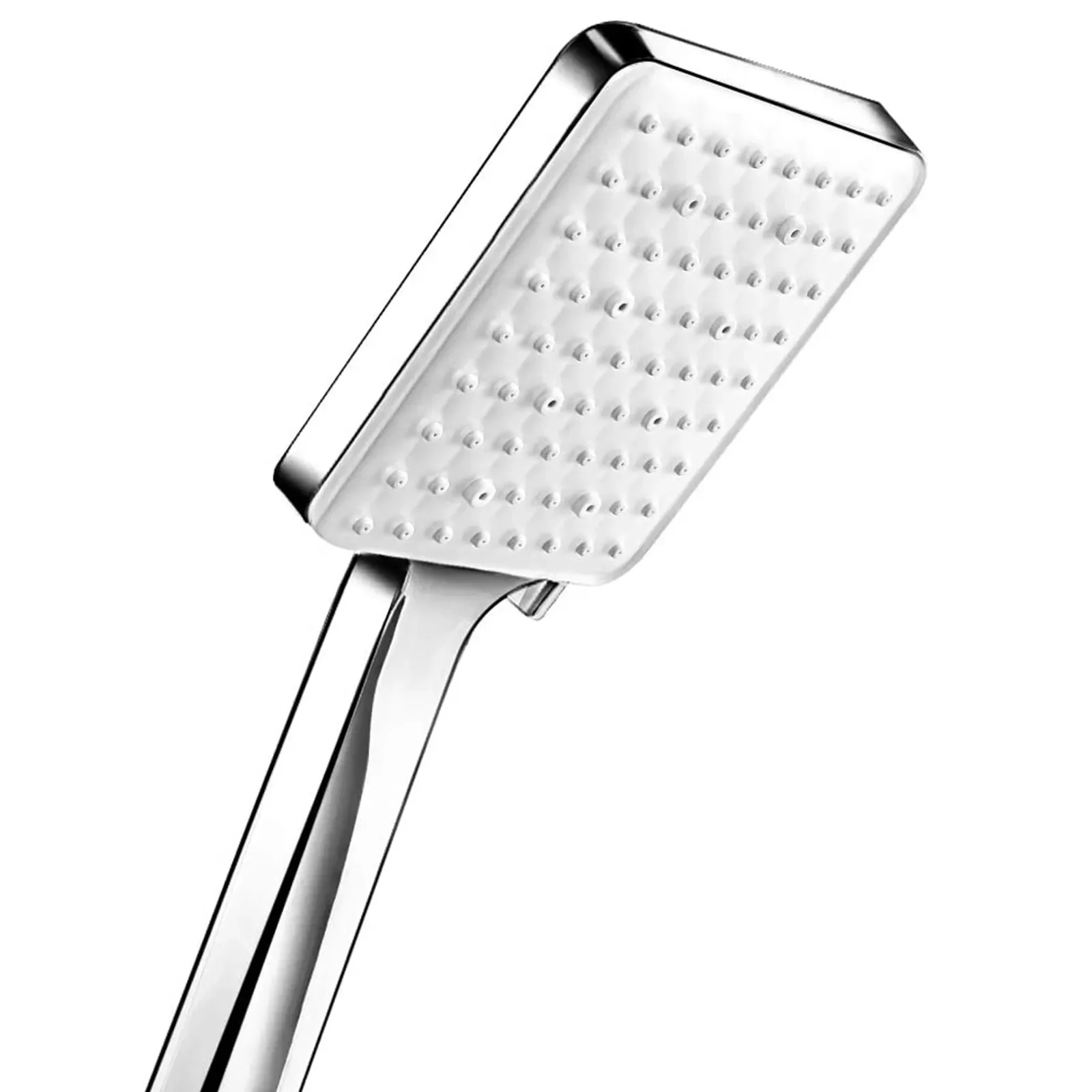 

High Pressure Handheld Shower Head With 4.9ft Hose 360-degree Rotatable Bracket 6 Spray Settings Bathroom Adjustable Shower