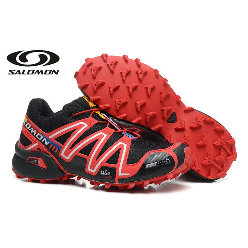 

Мужские кроссовки для бега Salomon Speed Cross 3 CS III, новая стильная обувь для ходьбы и бега на открытом воздухе, кроссовки на шнуровке, спортивная обувь, беговые кроссовки