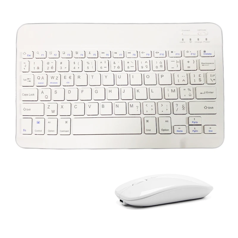 Беспроводная клавиатура с Bluetooth для планшета Арабская испанская русская