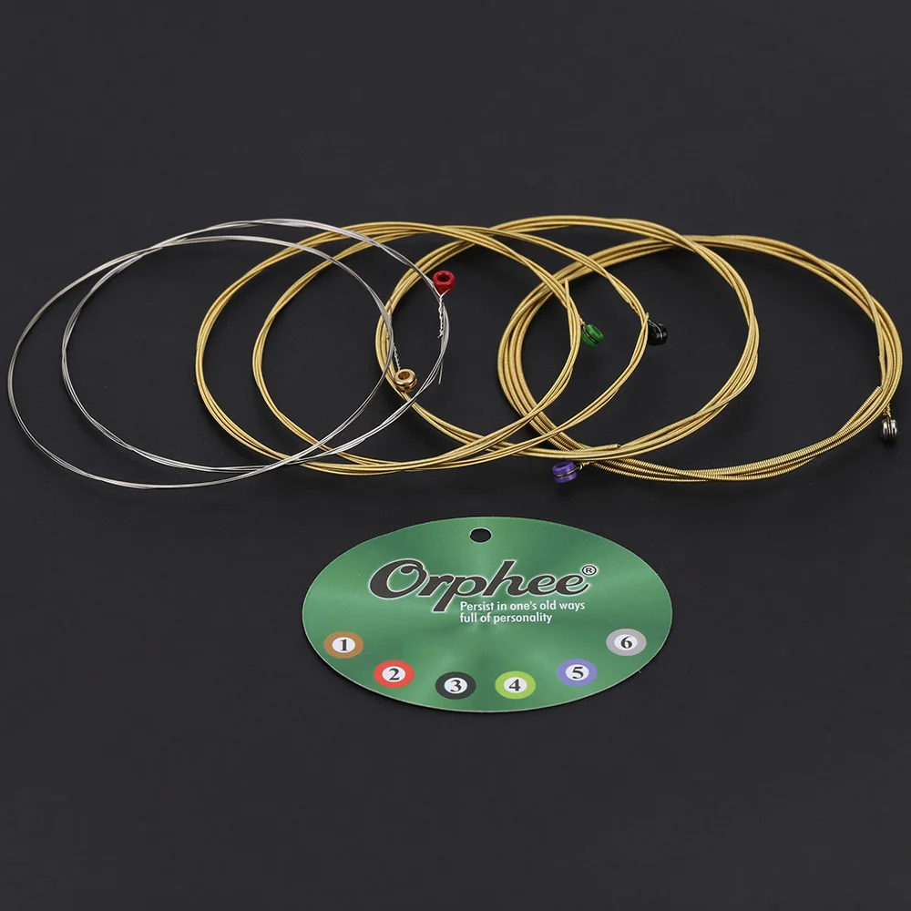 Струны для акустической гитары Orphee TX640 фосфорная бронза