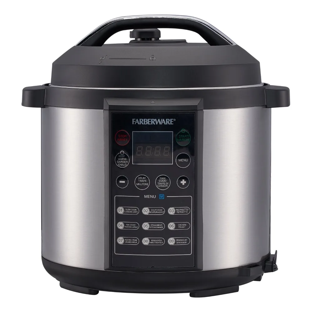 

Farberware Programmable Digital Pressure Cooker, 6 Quart electric cooker