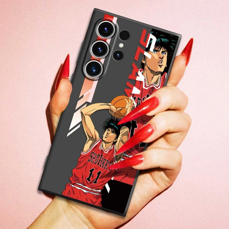 

Чехол Coque для Samsung Galaxy S22 Ultra 5G S23 S20 S21 FE S21 Plus S10 Plus S22Ultra S10e S23Ultra Slam Dunk Anime Japan Shohoku