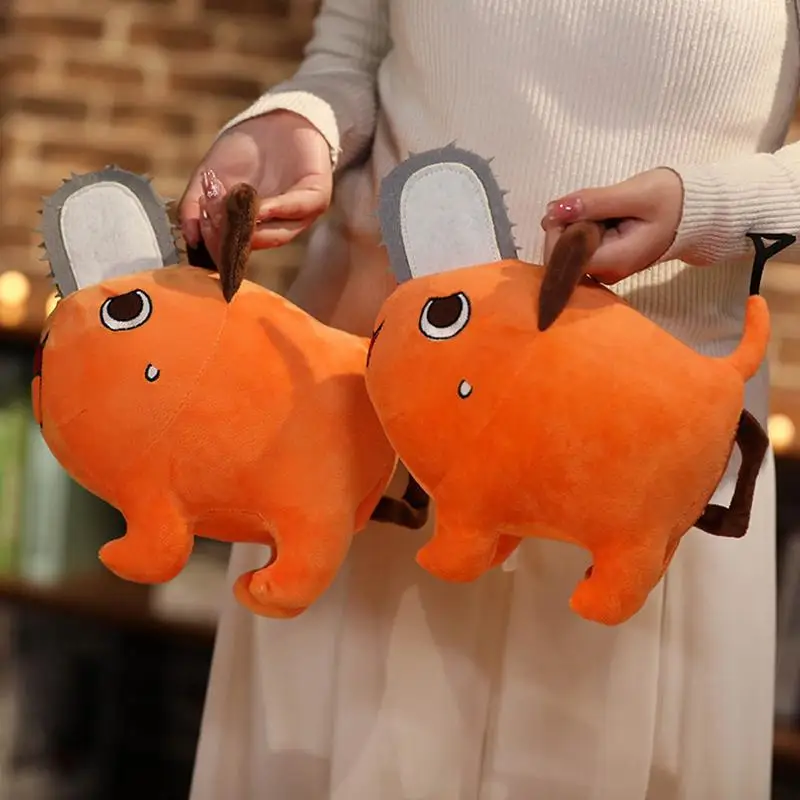 

40CM Chainsaw Man Anime Plush Toy Cute Pochita Plushie Soft Stuffed Animal Toys For Children Christmas Gifts