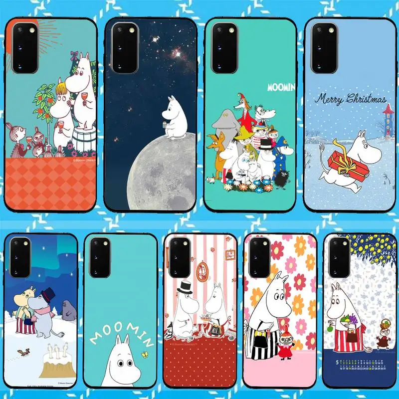 

Cute Cartoon Hippo Phone Case For Samsung Galaxy S6 S7 Edge Plus S9 S20Plus S20ULTRA S10lite S225G S10 Note20ultra Case