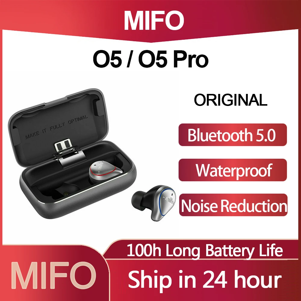 

Original MIFO O5/O5 Pro TWS Earphones Bluetooth 5.0 Hands Free Running Sport Stereo Headsets Waterproof True Wireless Earbuds